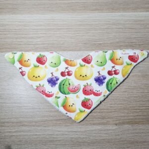bavoir bandana Fruits