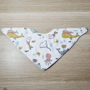 bavoir bandana Féerie marine