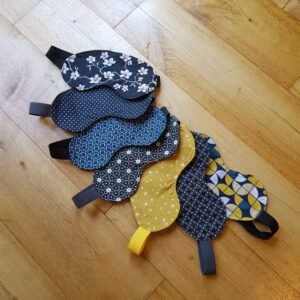 chouchou coton  papillons luna
