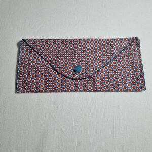 Pochette chéquier alvéoles