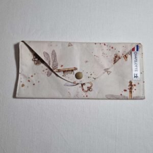 Pochette chéquier clés volantes