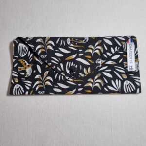 Pochette chéquier animaux mystiques