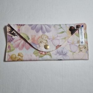 Pochette chéquier fées