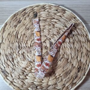 Porte clé dragonne grande Papillon Luna