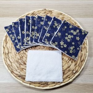 10 lingettes fleurs brillantes