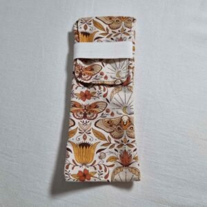 Pochette brosse à dents papillon