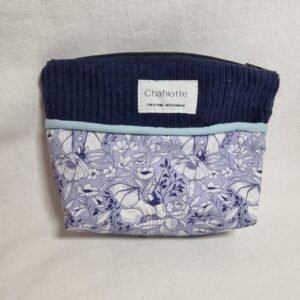 Pochette bicolore alveoles  chauve-souris