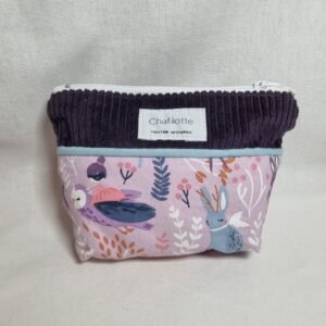 Pochette bicolore   fee masquee