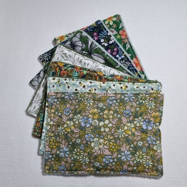 Semainier visage fleurs