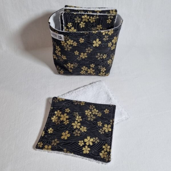 10 lingettes fleurs brillantes