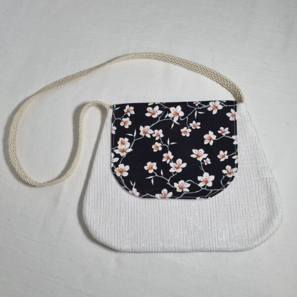 sac bandoulière enfant fleurs d'amandier – Image 2