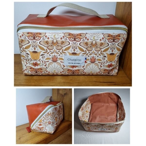 Trousse grande ouverture papillon luna