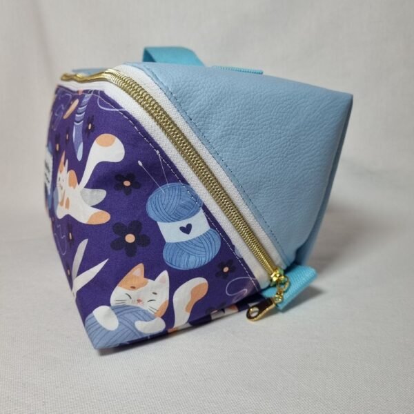 Trousse grande ouverture chat tricots – Image 2