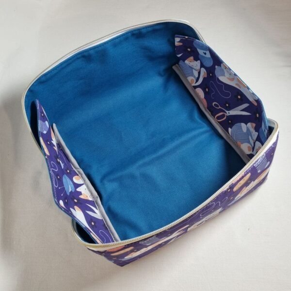 Trousse grande ouverture chat tricots – Image 3