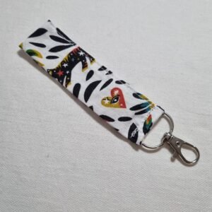 Porte clé dragonne petite heart witch