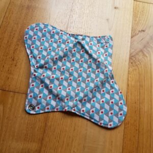 serviette hygiénique lavable kaléidoscope