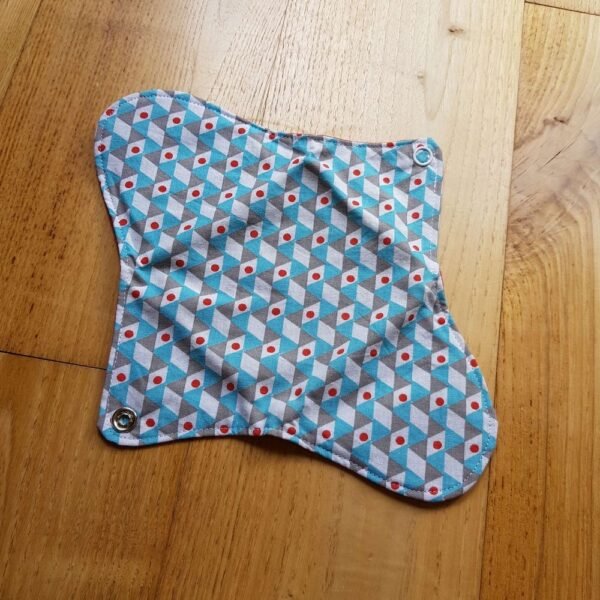 serviette hygiénique lavable kaléidoscope