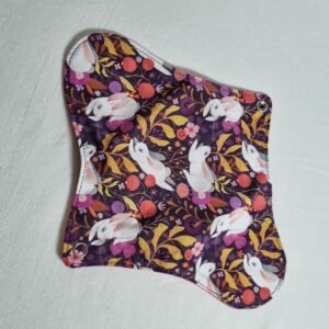 serviette hygiénique lavable lapins