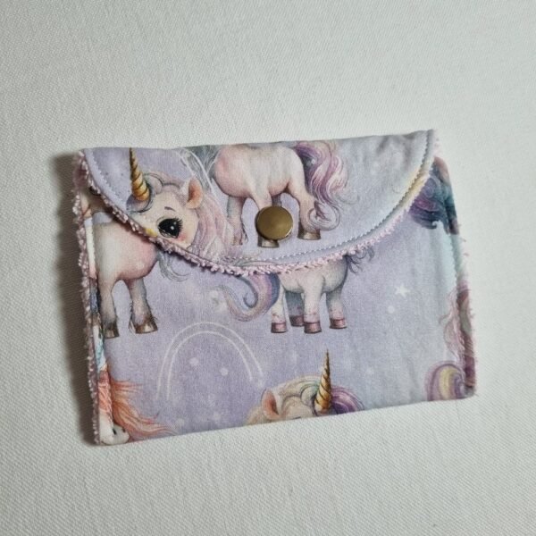 Pochette à savon licorne