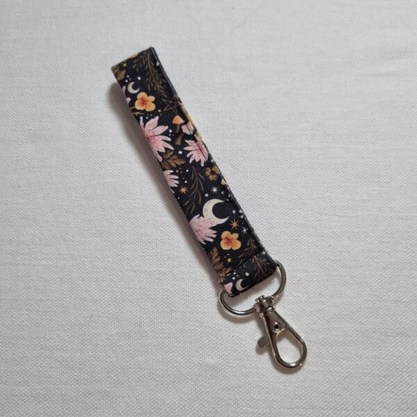 Porte clé dragonne petite lune