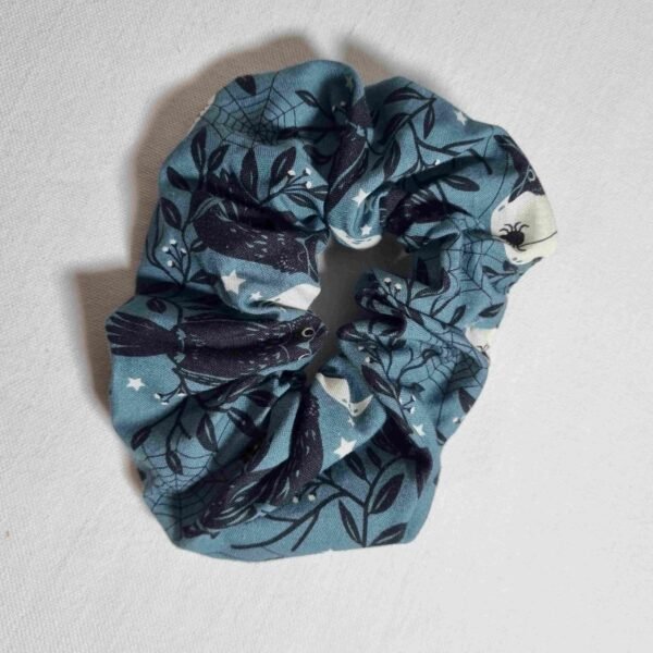 chouchou coton fleurs owls