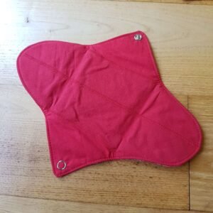 serviette hygiénique lavable pandas roux