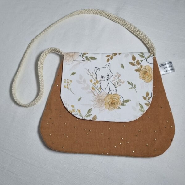 sac bandoulière enfant renard