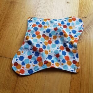 serviette hygiénique lavable taches
