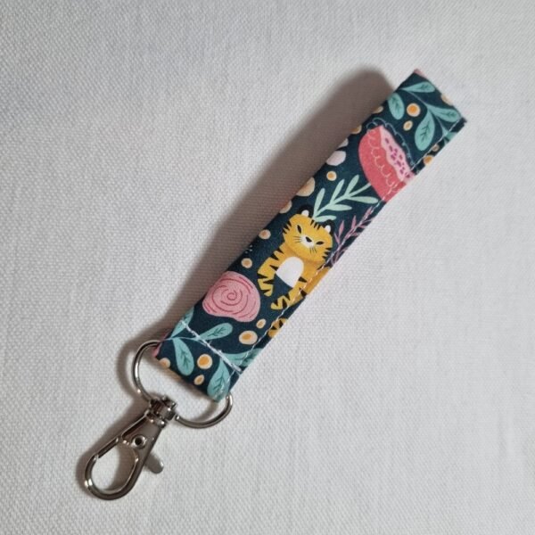 Porte clé dragonne petite tigre