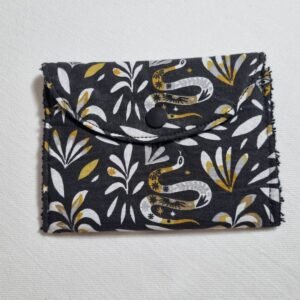 Pochette à savon witch black
