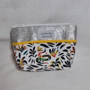 Pochette bicolore witch brillant