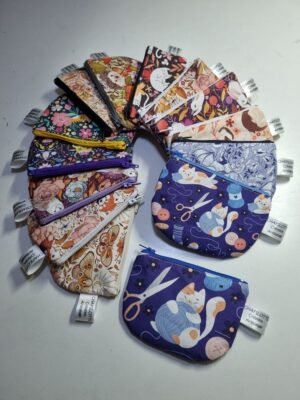 chouchou coton  papillons luna