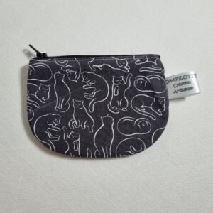 porte monnaie black cat