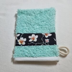Gant d'apprentissage fleurs amandier