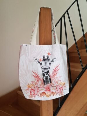 Sac cabas girafe