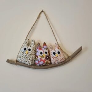 Mobile 3 chouettes