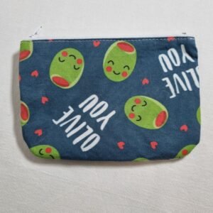 Pochette olive you