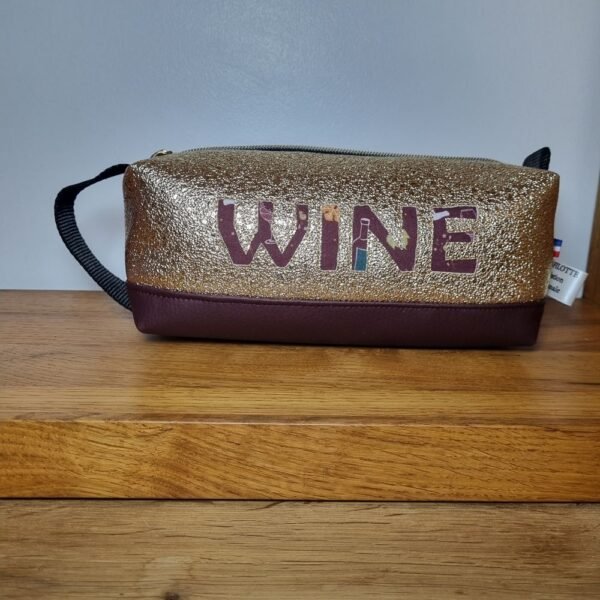 Trousse WINE lie de vin et brillant
