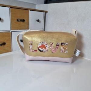 Trousse Love rose