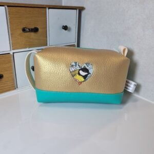 Trousse coeur mésange