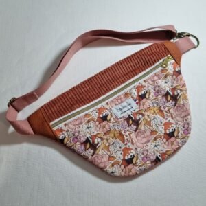 sac banane panda roux