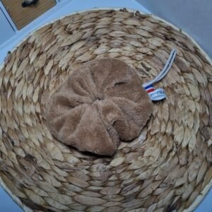 Fleur de douche lavable terre