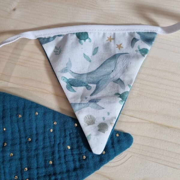 Guirlande fanions baleines – Image 2