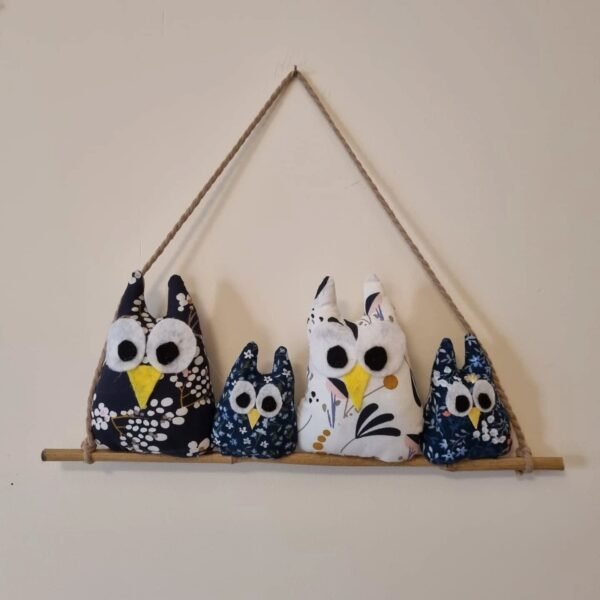 Mobile 4 chouettes
