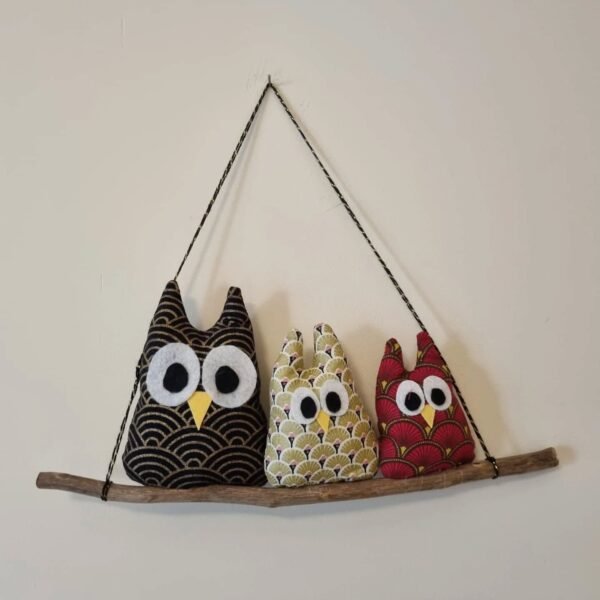 Mobile 3 chouettes