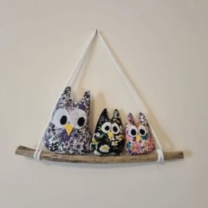 Mobile 3 chouettes