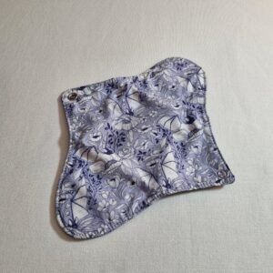 serviette hygiénique lavable chauve-souris