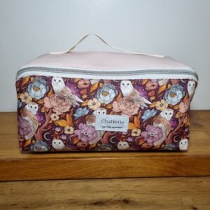 Trousse grande ouverture Chouettes