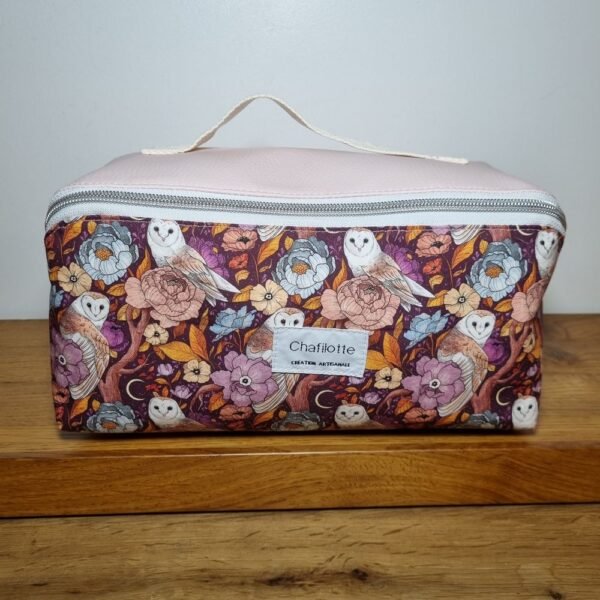 Trousse grande ouverture Chouettes