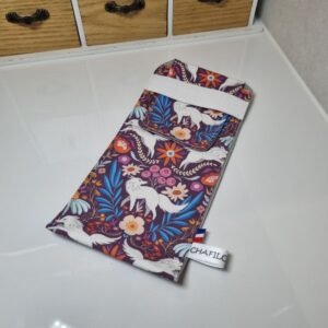 Pochette brosse à dents Loups